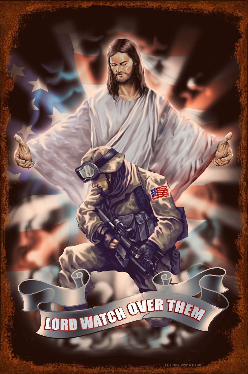 LORD JESUS WATCH OVER THEM SOLDIERS 18\