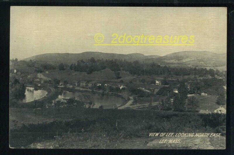 View Of Lee Ma Massachusetts Looking North East Old Berkshire County