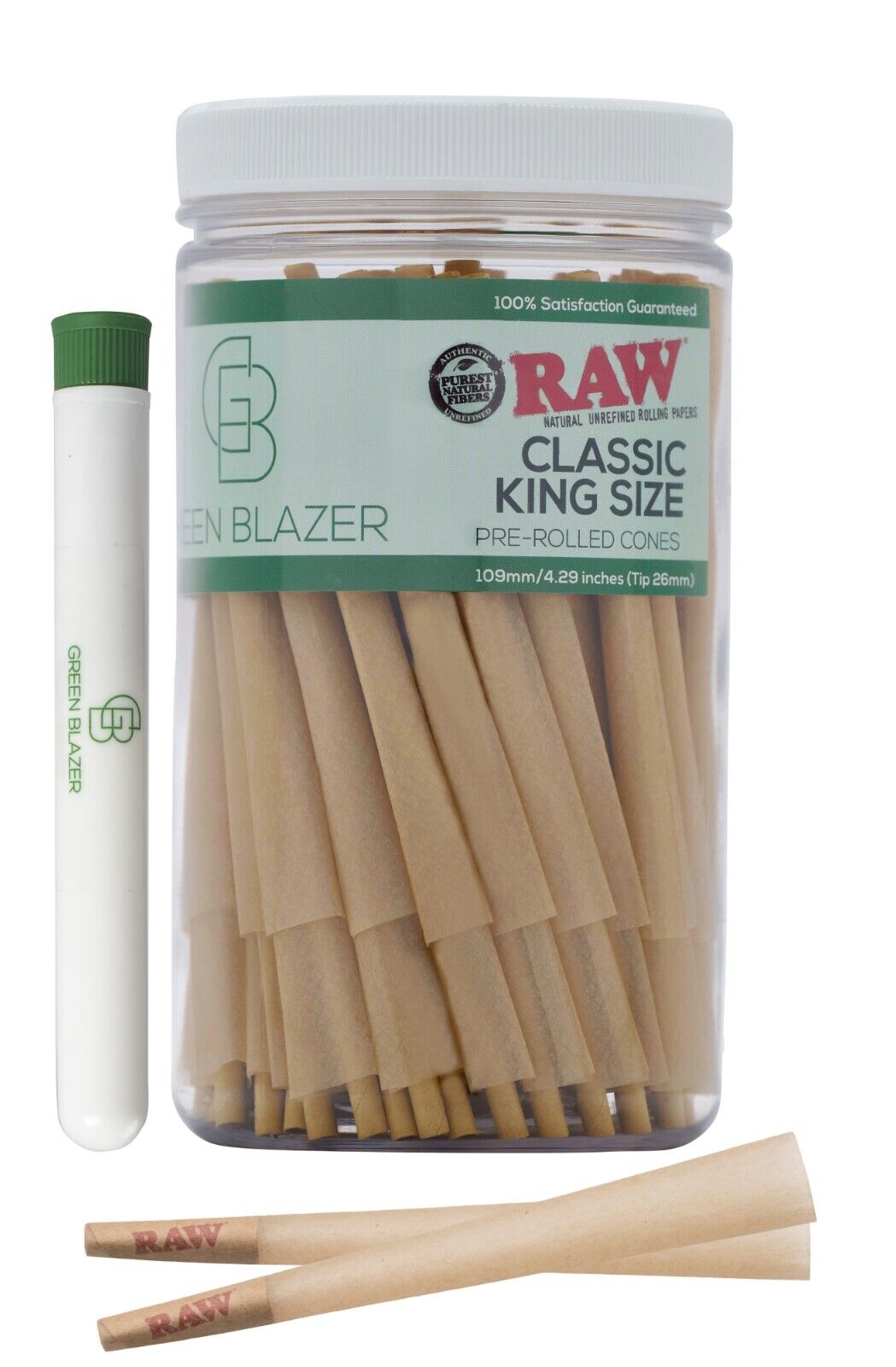RAW Cones Classic King Size: 100 Pack