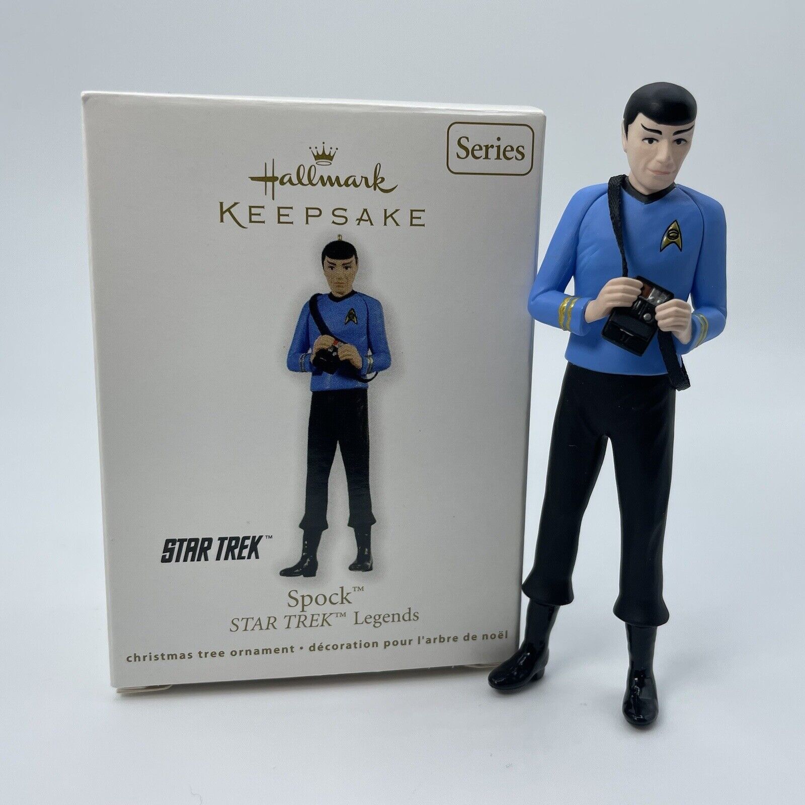 Hallmark Keepsake Ornament 2011 Star Trek Legends Spock 2nd In Series