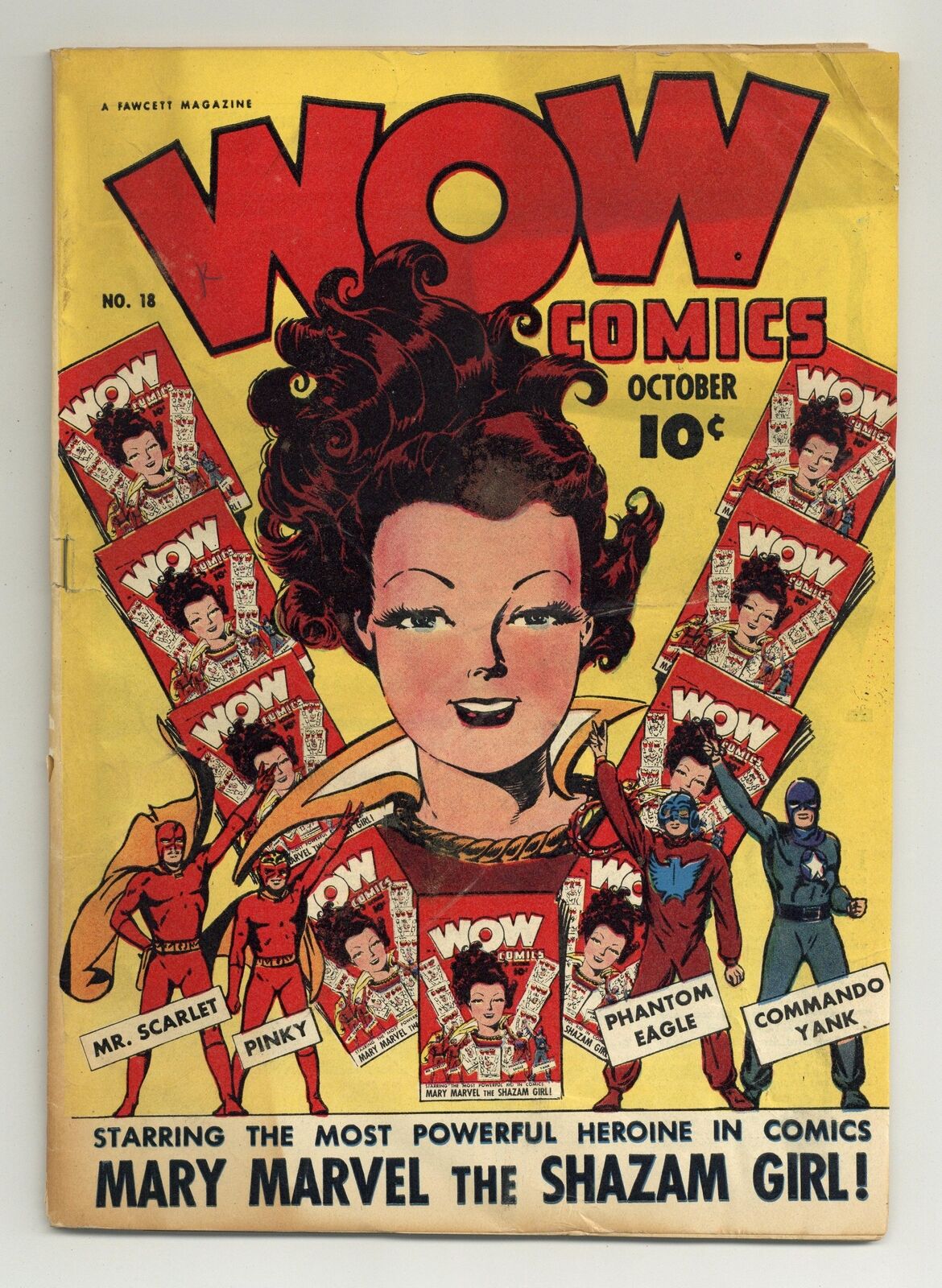 Wow Comics #18 GD/VG 3.0 1943