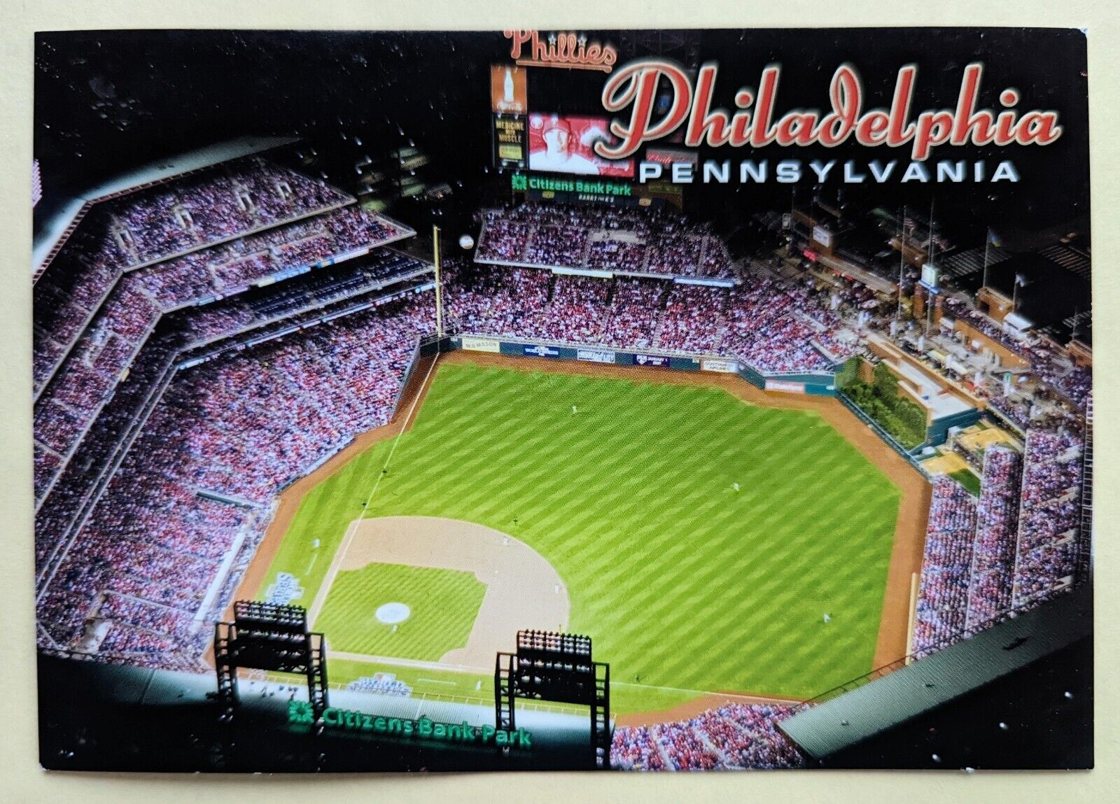 Postcard PA: Citizens Bank Park, MLS Baseball Stadium, Philadelphia. Penn.