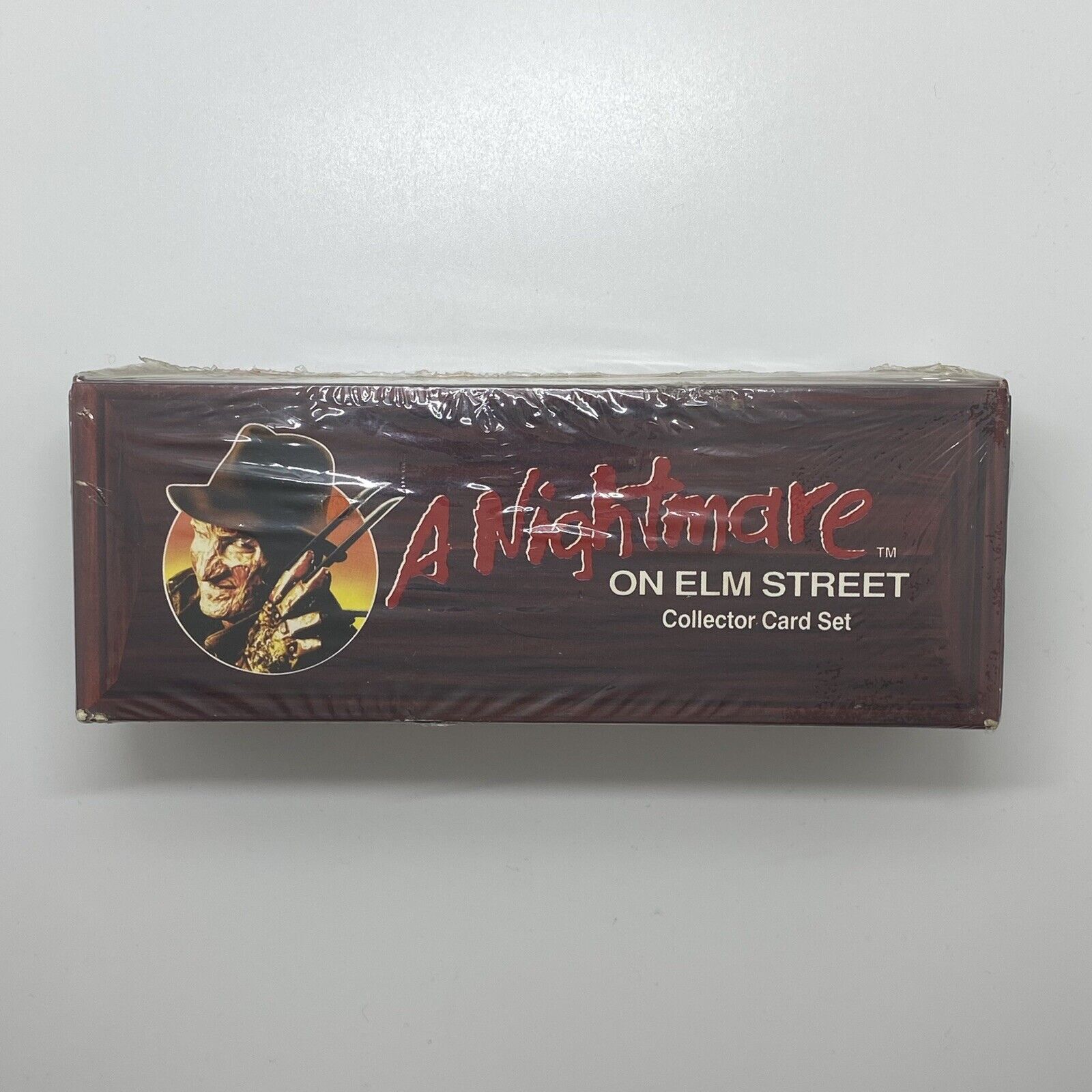 1991 A NIGHTMARE ON ELM STREET  Trading Cards COFFIN FACTORY SET SEALED VINTAGE