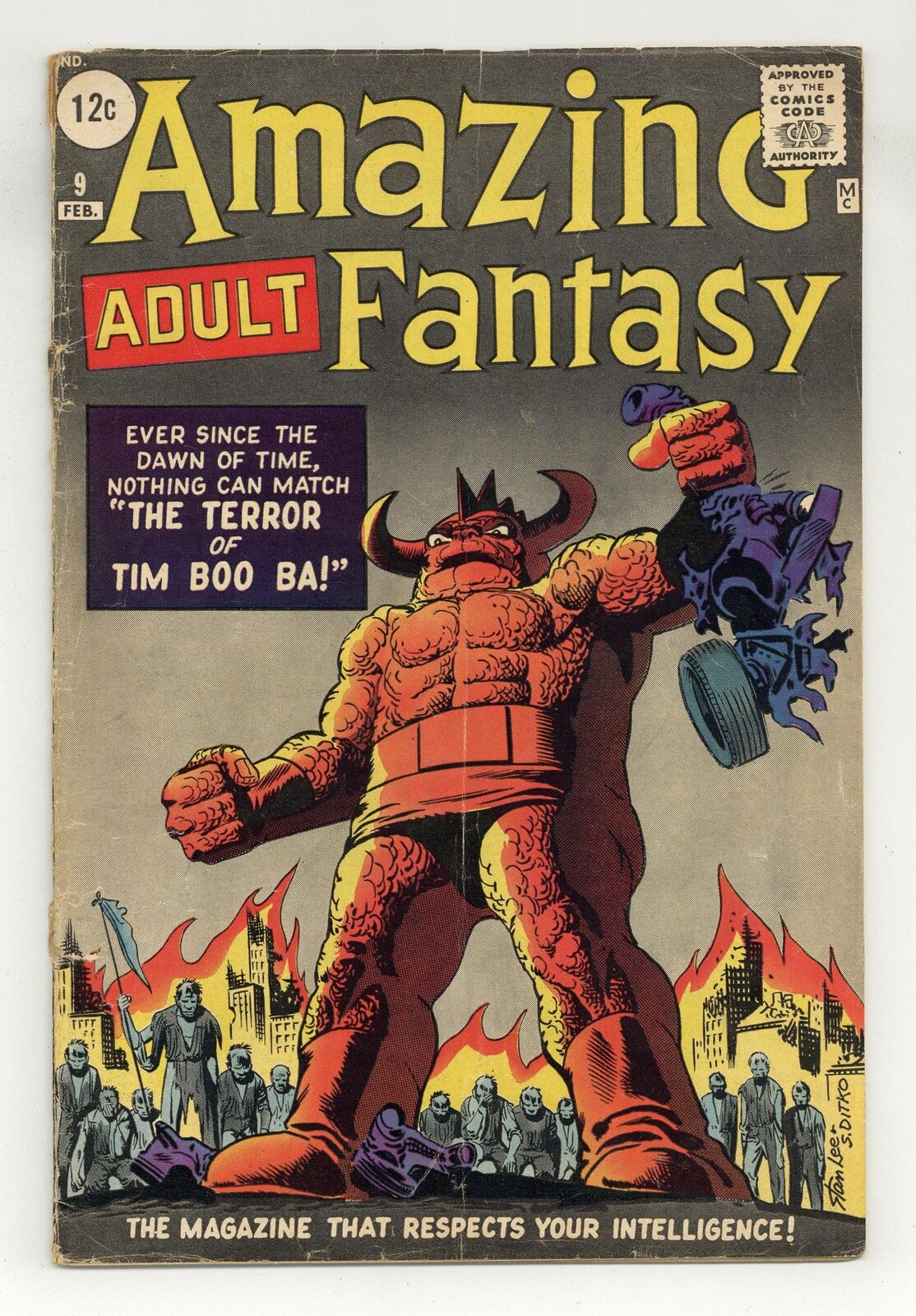 Amazing Adult Fantasy #9 GD 2.0 1962