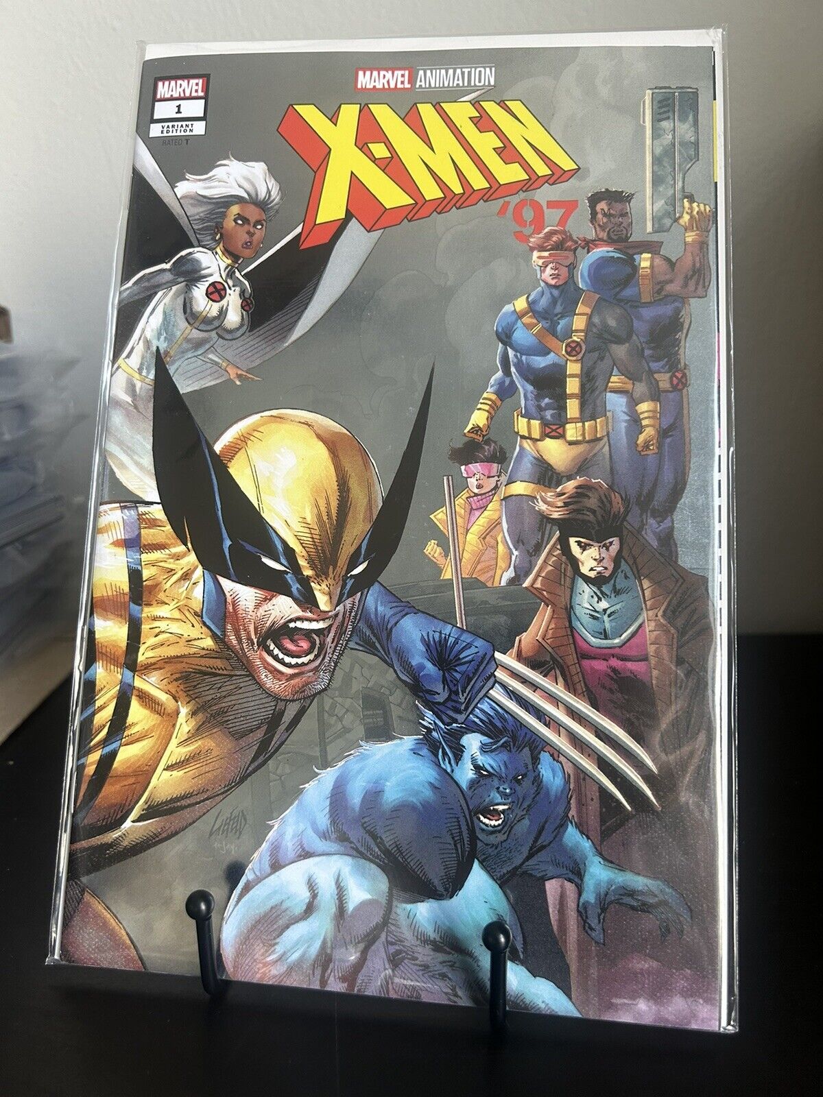 X-Men 97 #1 Rob Liefeld Exclusive SILVER FOIL Variant limited 500 2024 VERY RARE