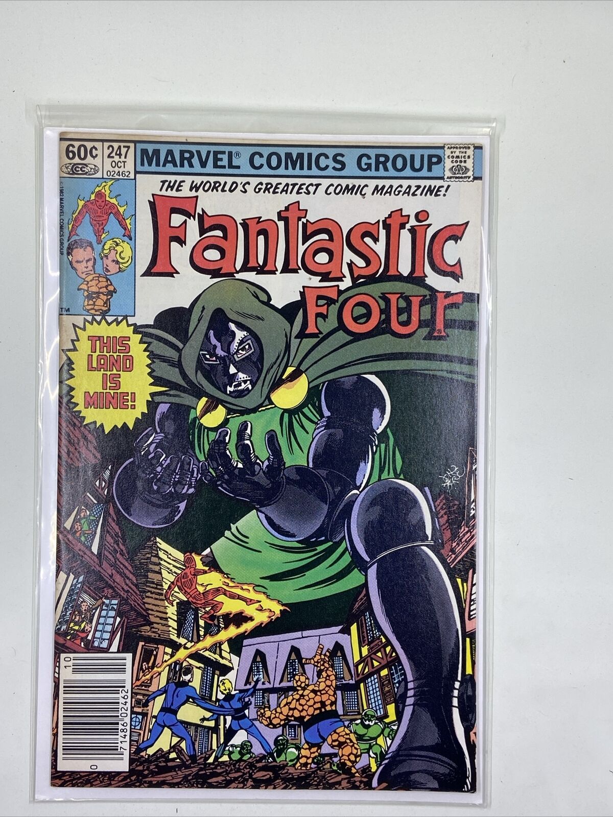 Fantastic Four #247 October 1982 Marvel Comics