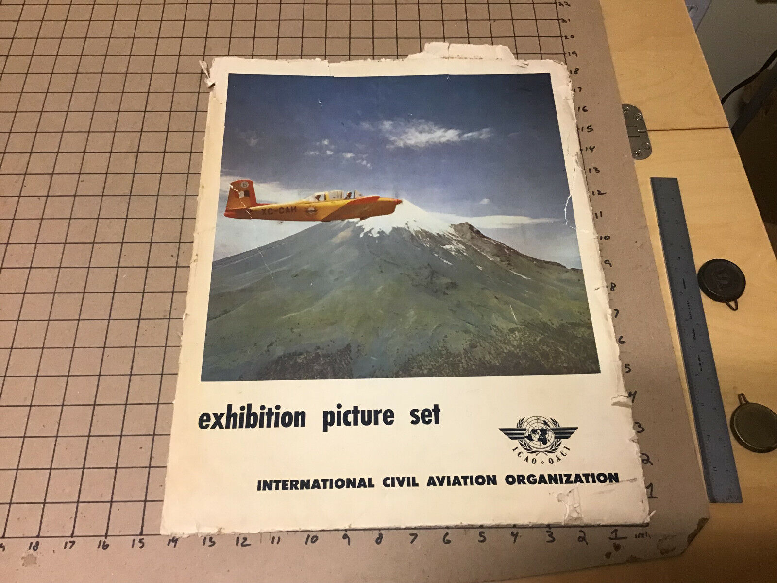 original Poster/Print: international civil aviation organization ICAO envelope