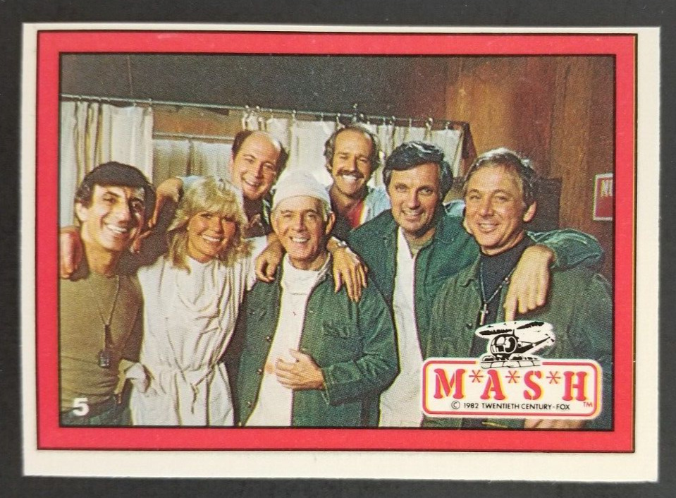 MASH 1982 War Comedy TV Show Topps Card #5 (NM)