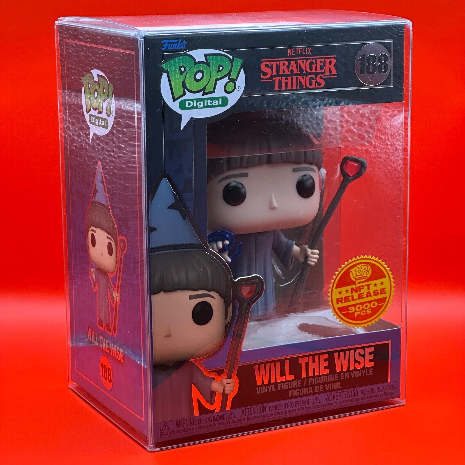 Funko Pop Digital Exclusive Will the Wise Stranger Things #188 LE3000 