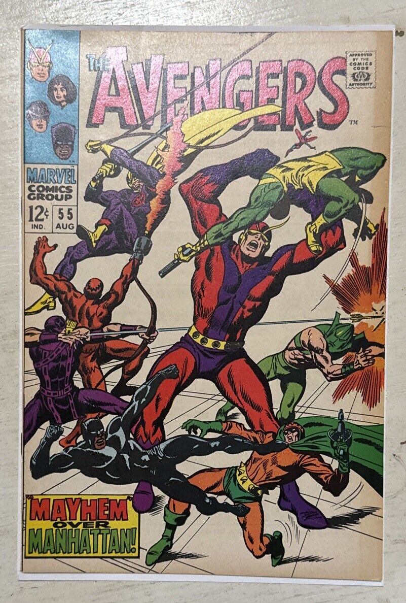 Avengers #55 1st Ultron