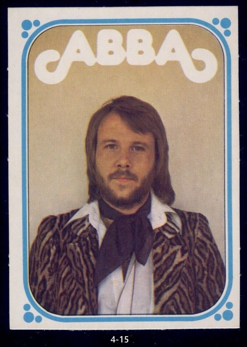 1976 ABBA Dutch Monty Gum ABBA Benny Andersson (4-15)