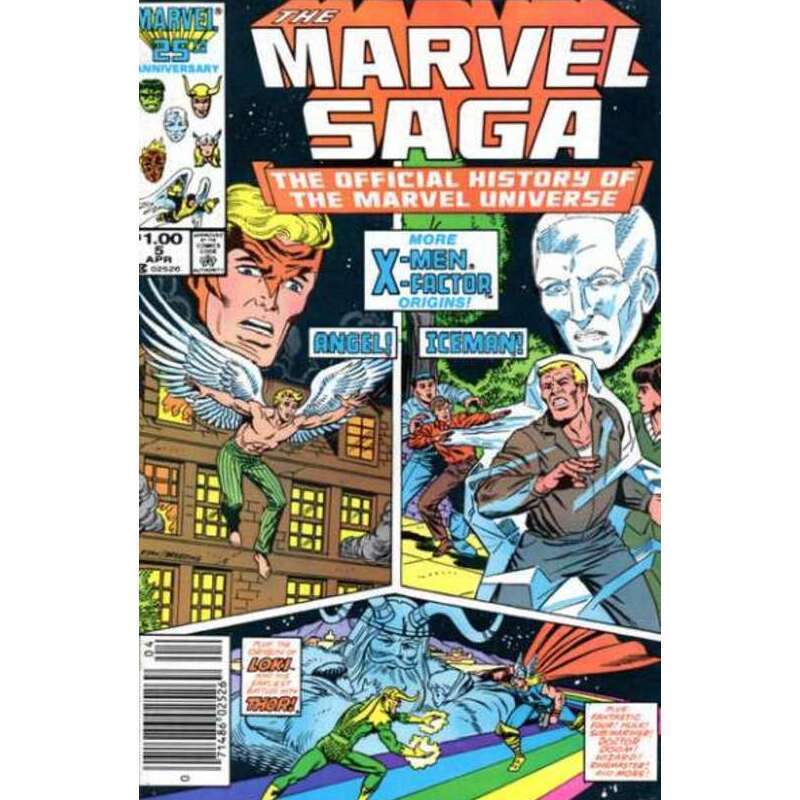 Marvel Saga #5 Newsstand in Near Mint condition. Marvel comics [e}