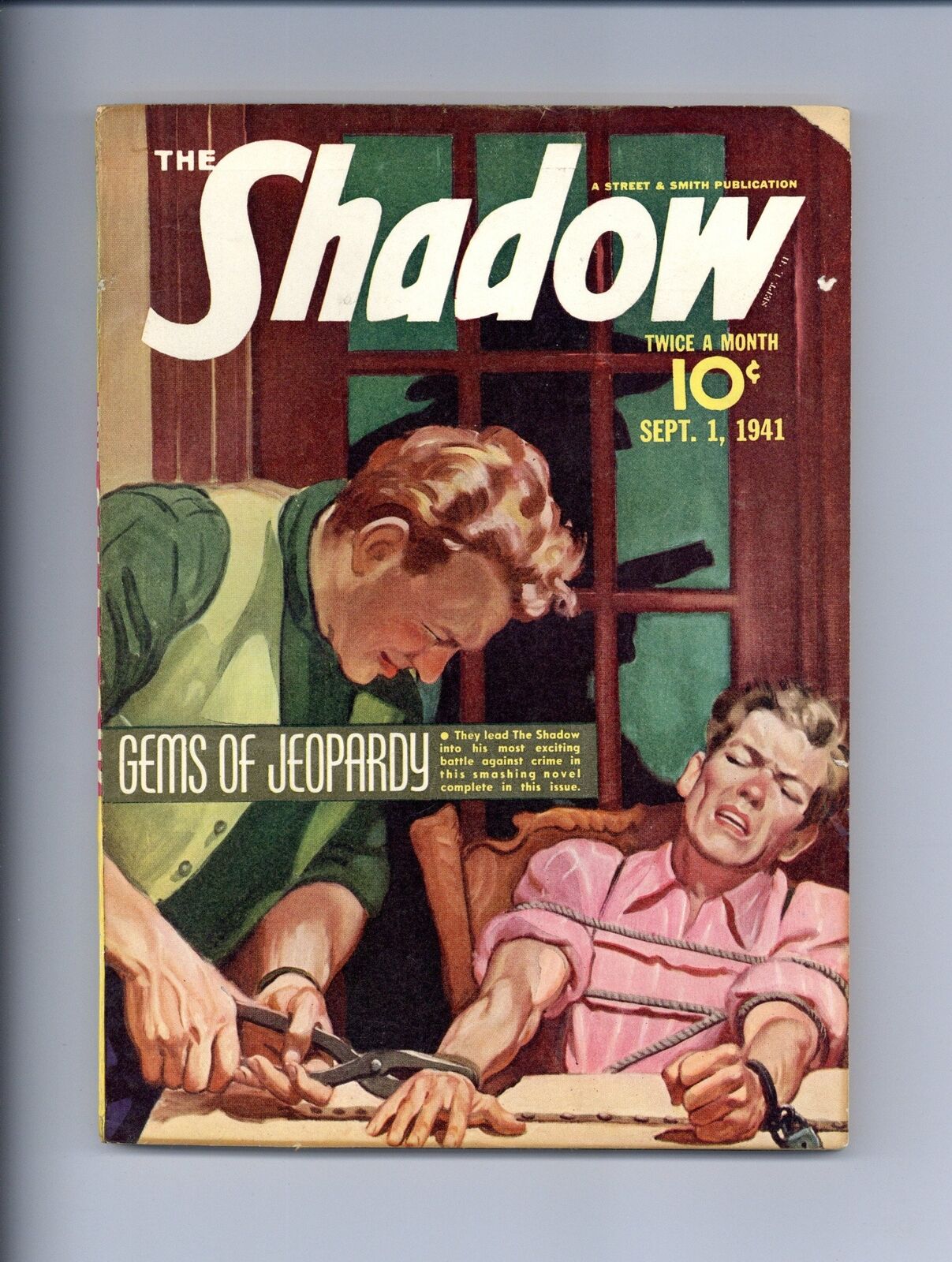 Shadow Pulp Sep 1 1941 Vol. 39 #1 VG