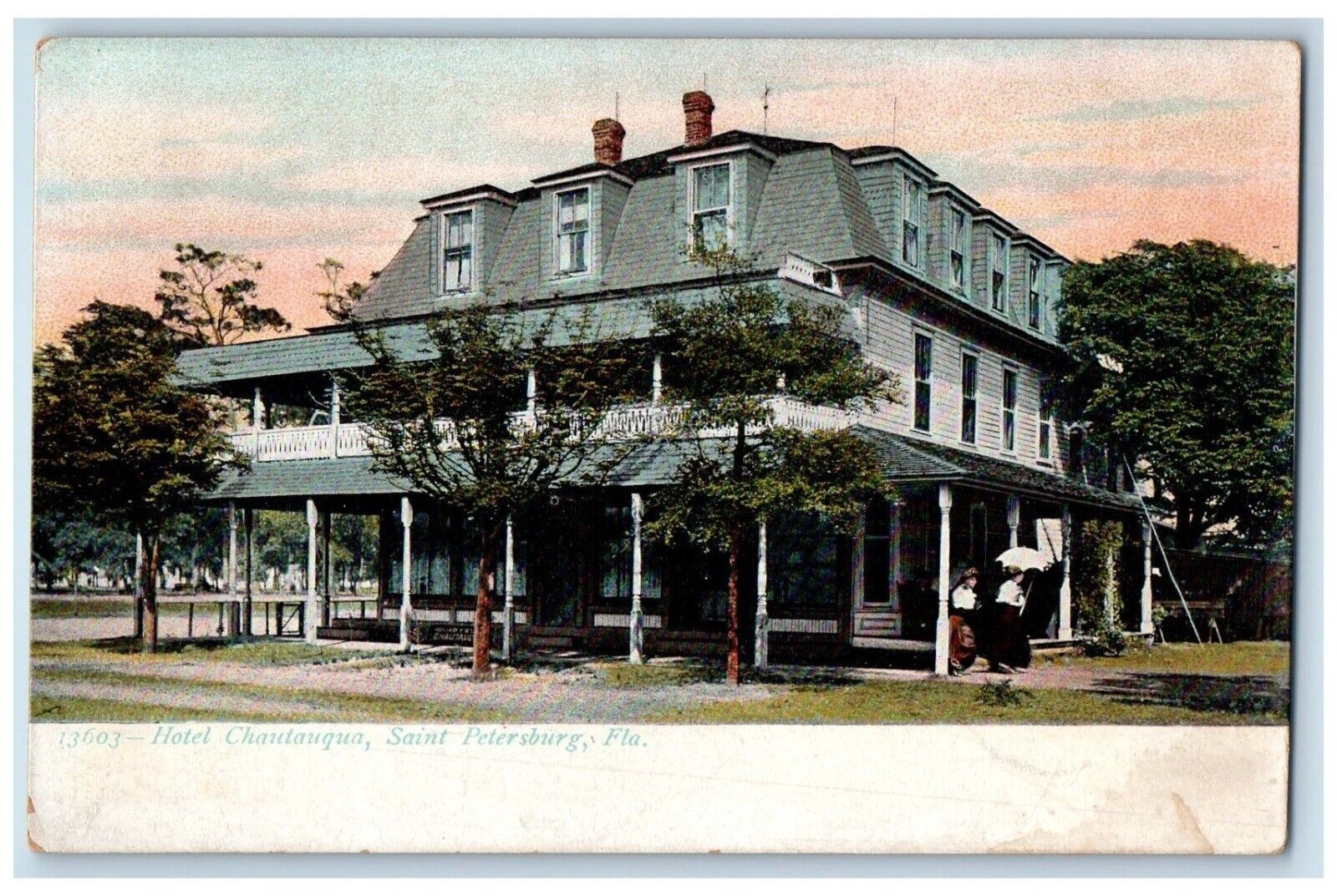 c1905 Hotel Chautaugua Saint Petersburg Florida FL Unposted Antique Postcard