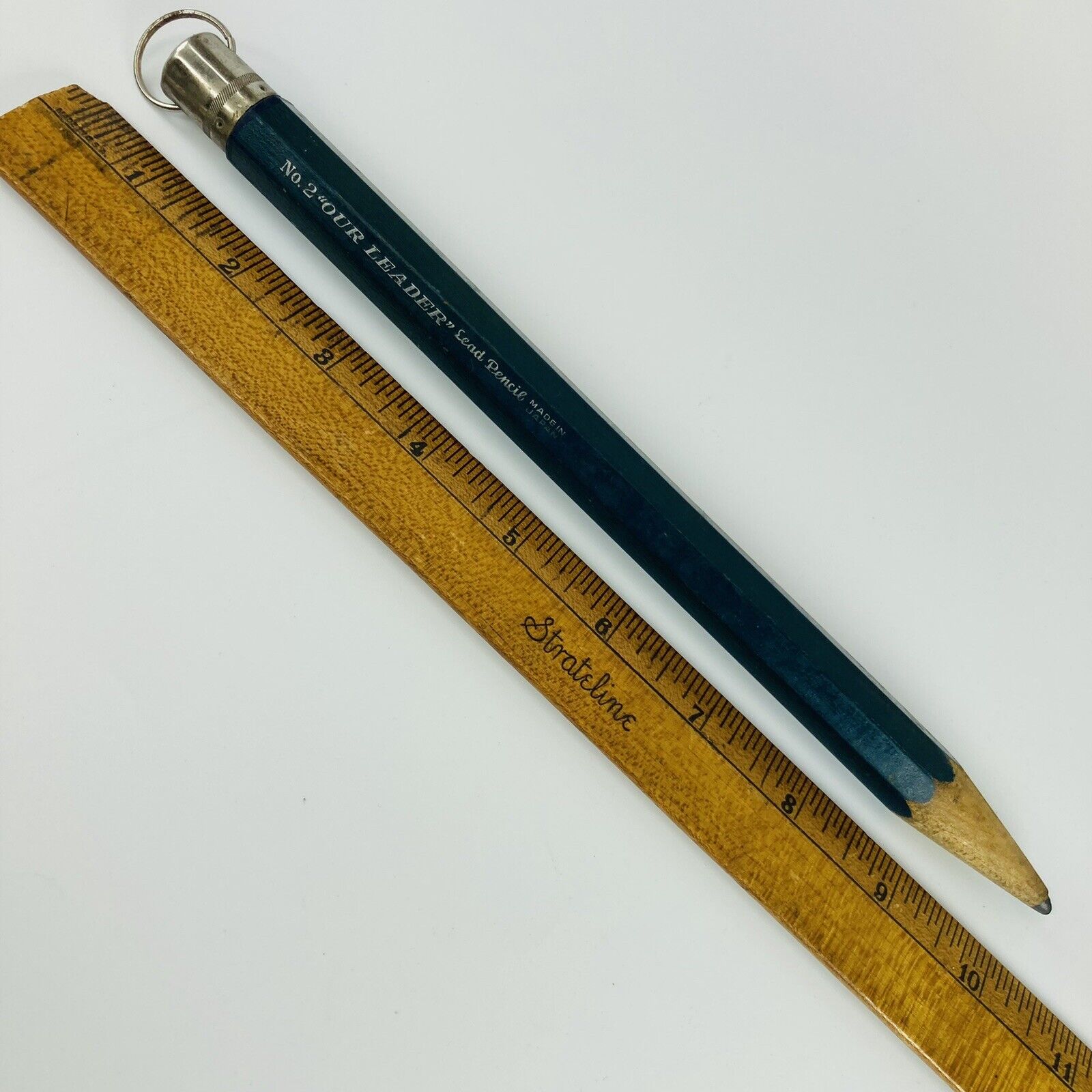 Vtg Giant Oversized OUR LEADER No 2 Pencil Made in Japan 