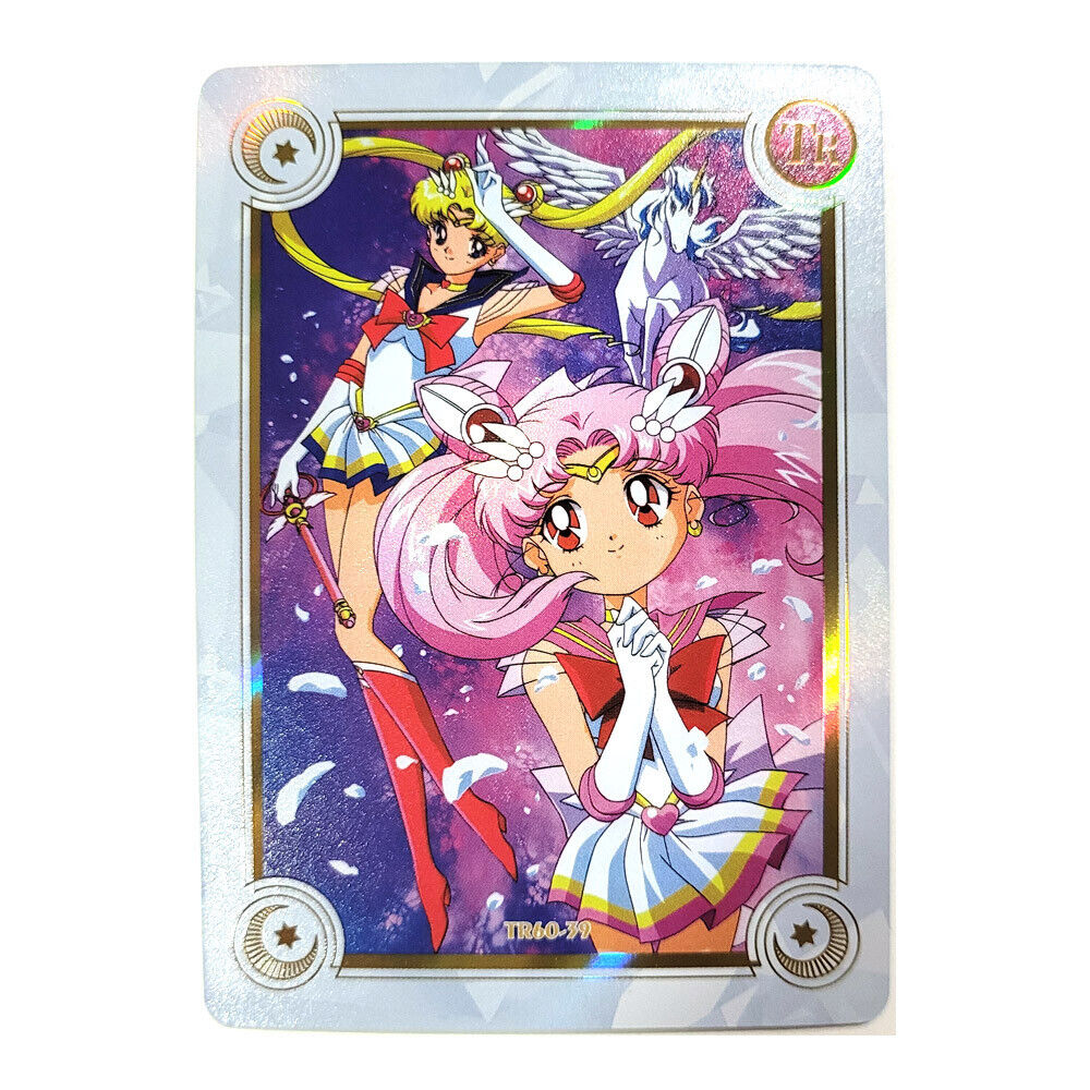 Sailor Moon Pretty Guardian 2 Trading Card TR 60-39 - Super Chibimoon Pegasus