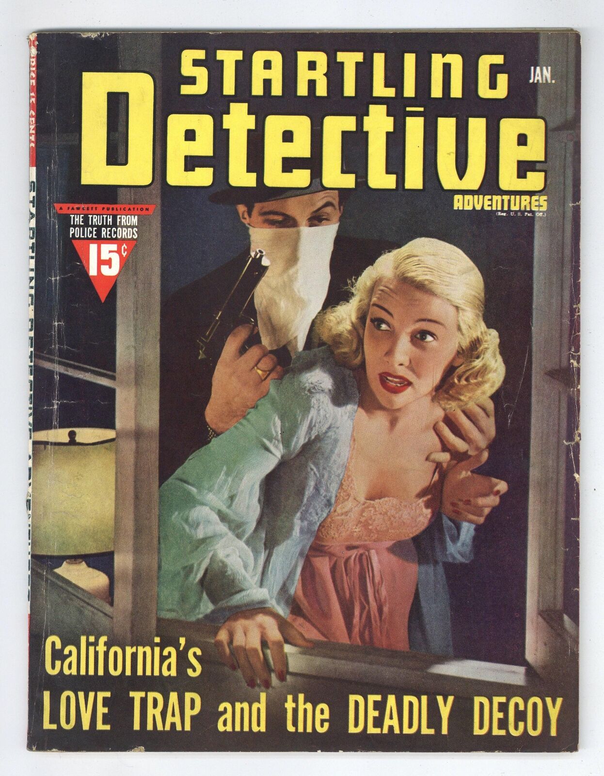 Startling Detective Adventures Pulp / Magazine Jan 1940 #138 VG- 3.5 Low Grade