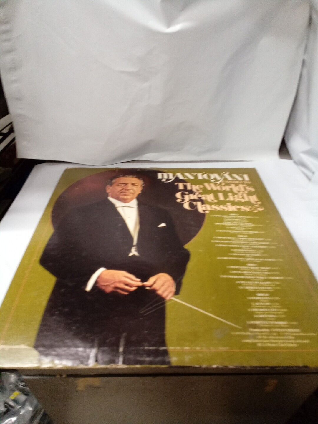 1974 Mantovani: Conducts the World\'s Great Light Classics vinyl 2 LPs 