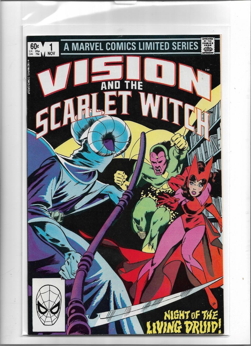 THE VISION AND THE SCARLET WITCH #1 1982 NEAR MINT- 9.2 3318