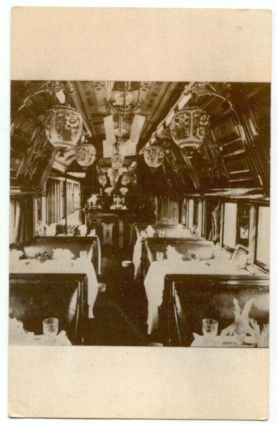 Pullman\'s Palace Commissary Train Car Postcard