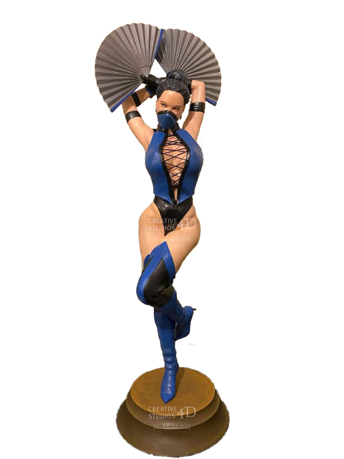 KITANA Mortal Kombat Custom Painted Resin Statue 1/4 1/6 1/8