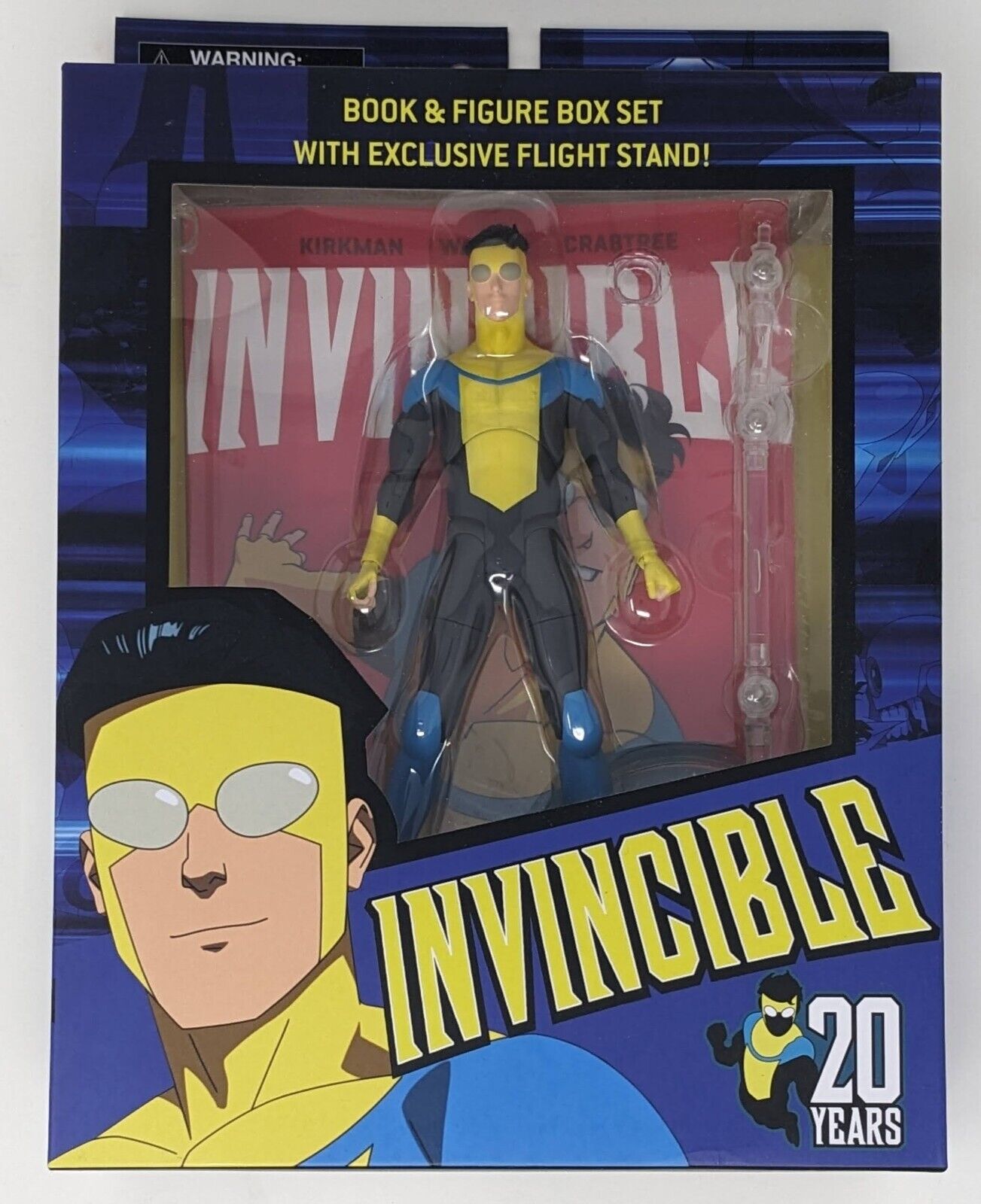 Invincible Deluxe Action Figure and Volume 1 Comic Book Set - Previews Exclusive