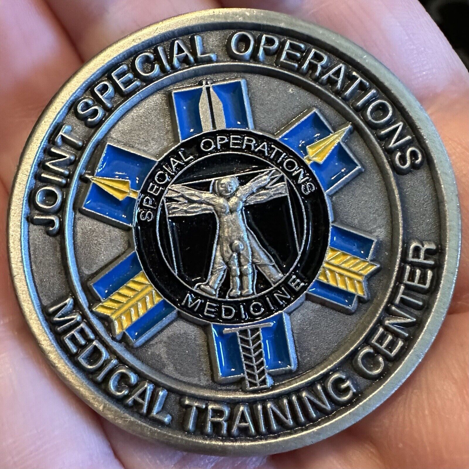 Rare US Army JSOMTC Joint Special Operations Medical training Center cha