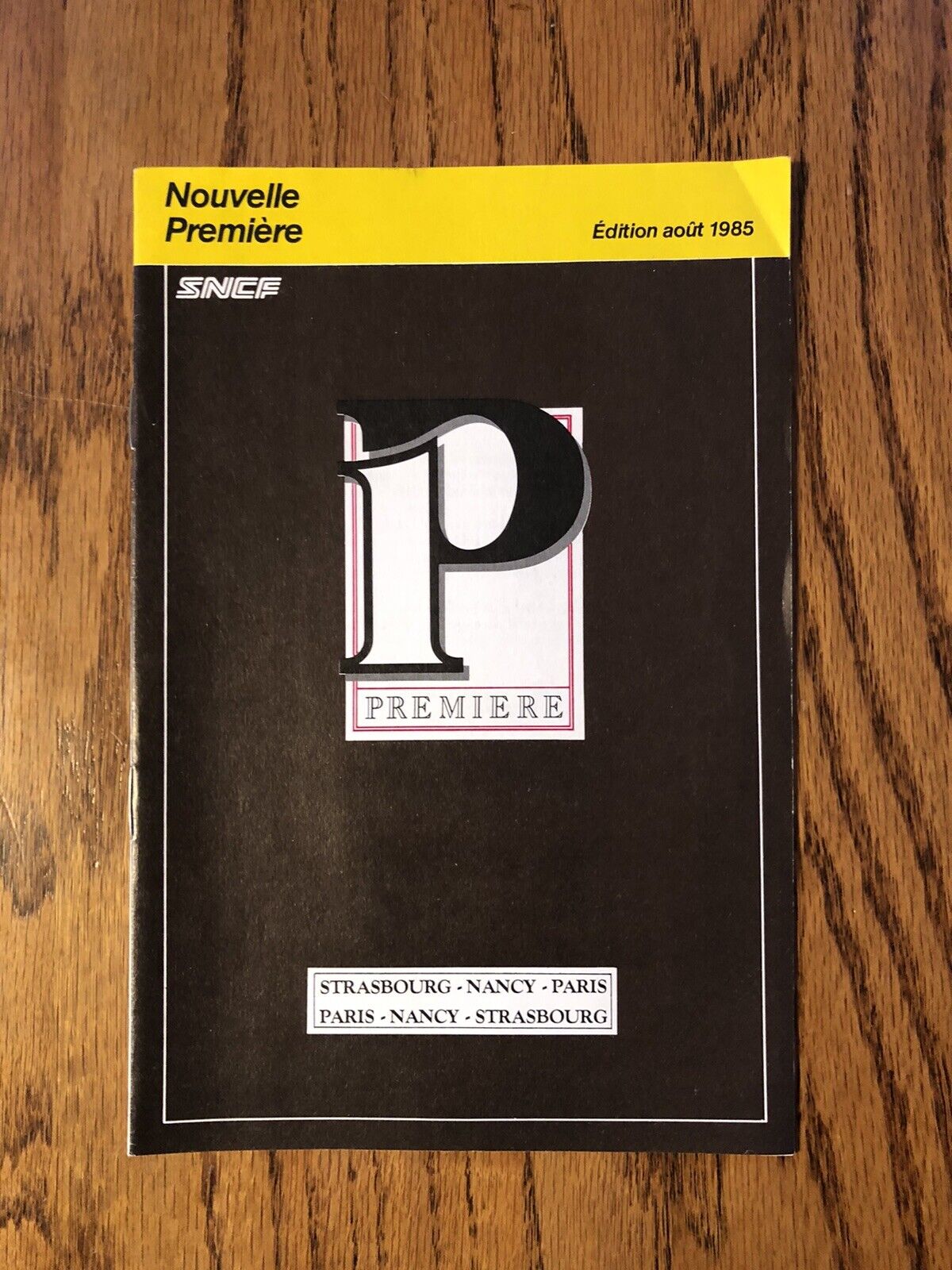 Nouvelle Premier 1985 Paris France Brochure