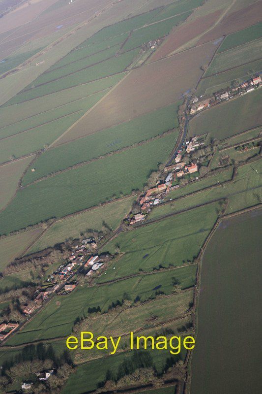 Photo 6x4 Gayton le Marsh Shrunken Medieval Village: aerial 2022 (1) See  c2022
