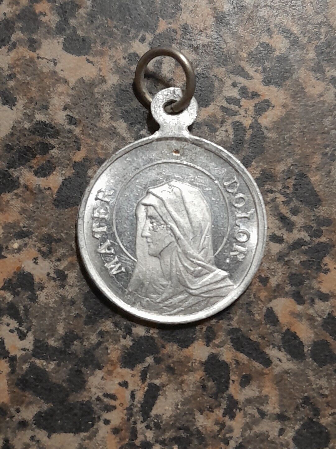 Vintage Mater Dolor Souvenir De Jerusalem Medal