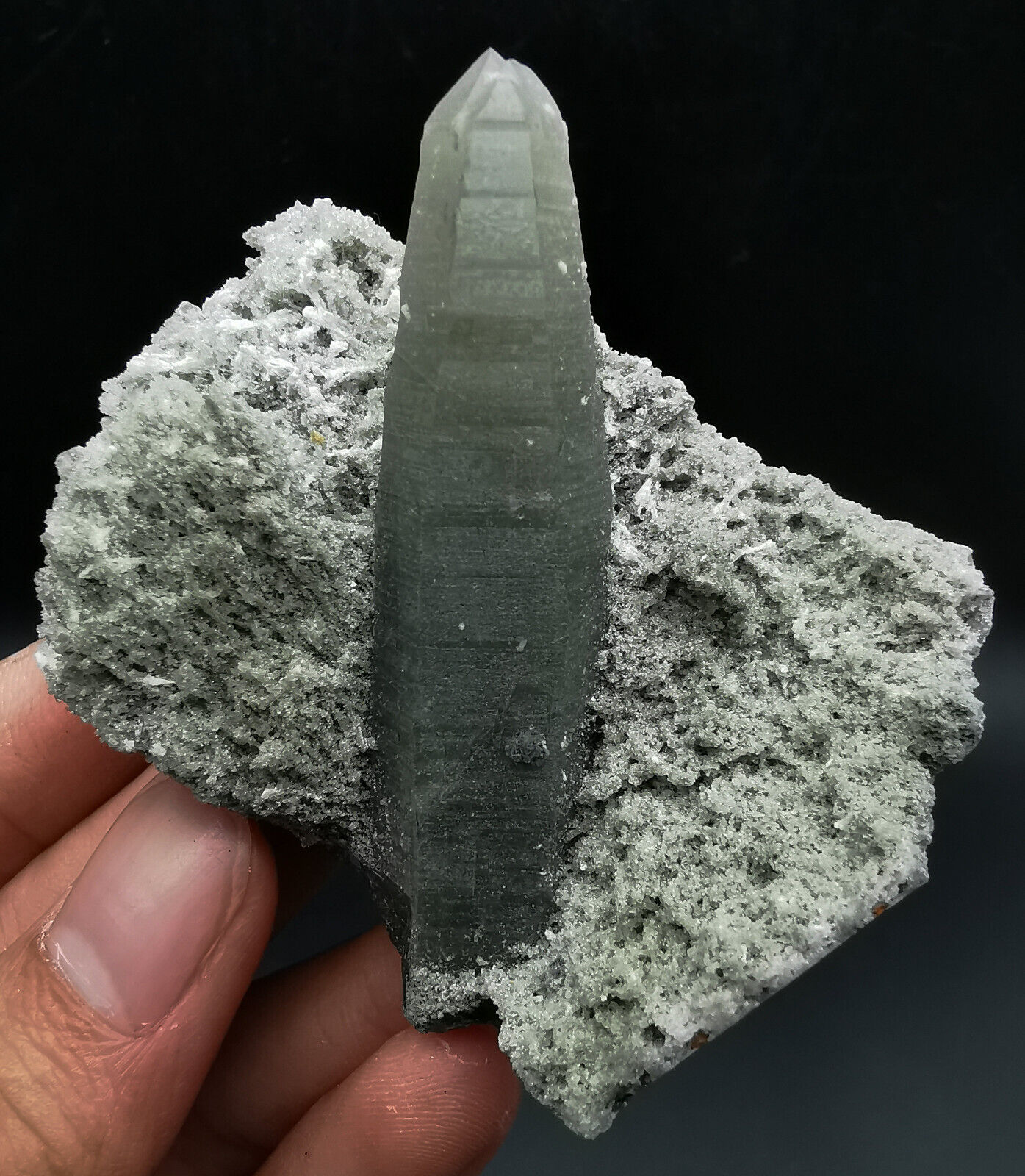 67g Natural Rare Clear Quartz Crystal Cluster Mineral Specimen Inner Mongolia