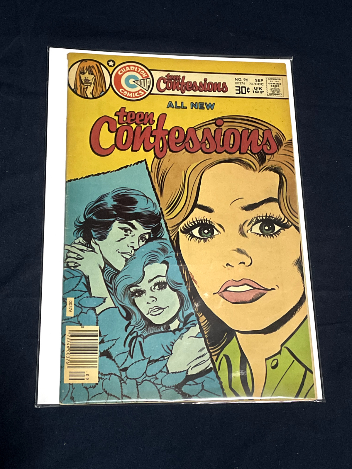 COMIC TEEN CONFESSIONS #96 LOW GRADE COMIC BOOK 1976