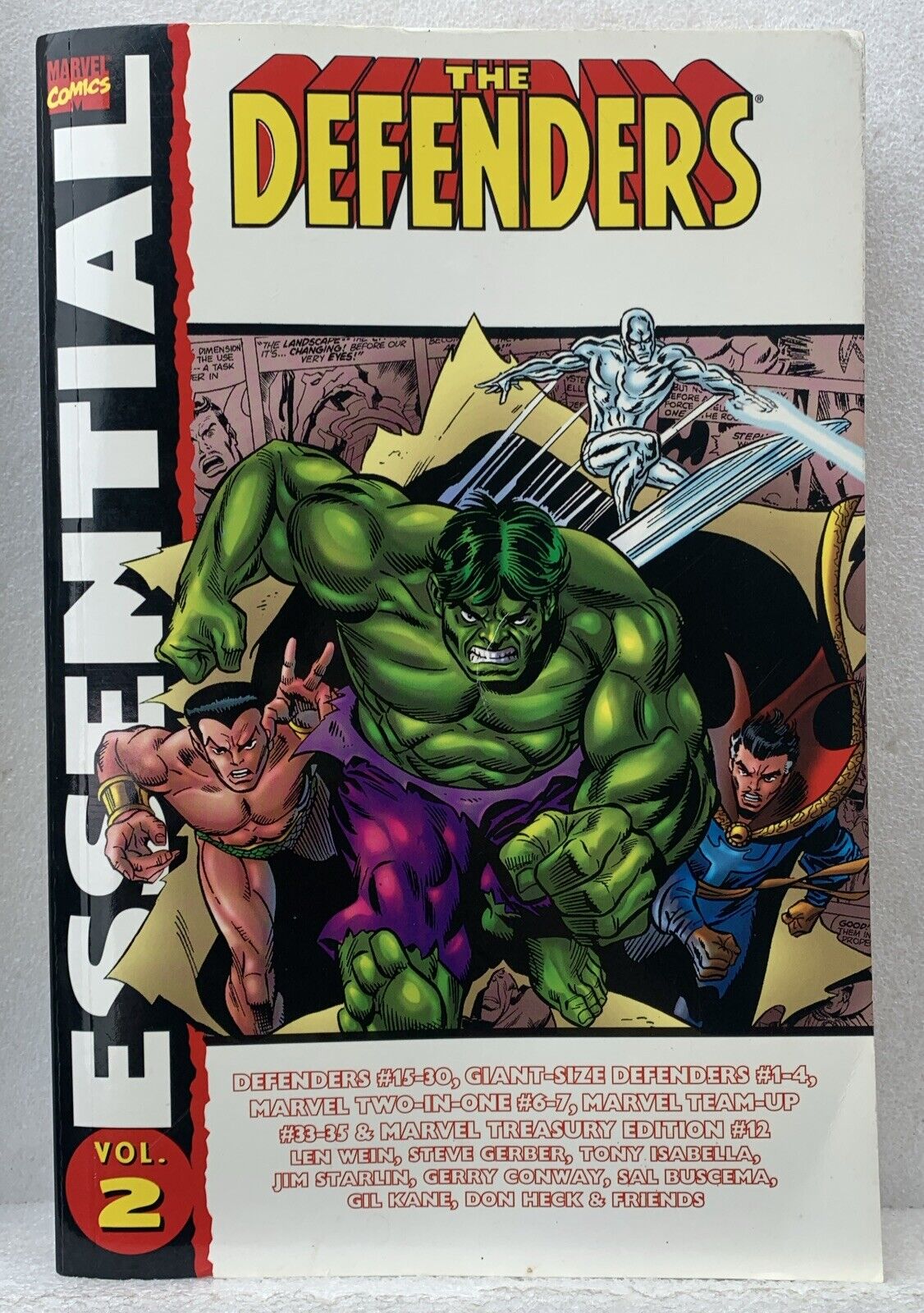 Marvel Comics: Essential Defenders Vol. 2 TPB by Len Wein & Steve Gerber