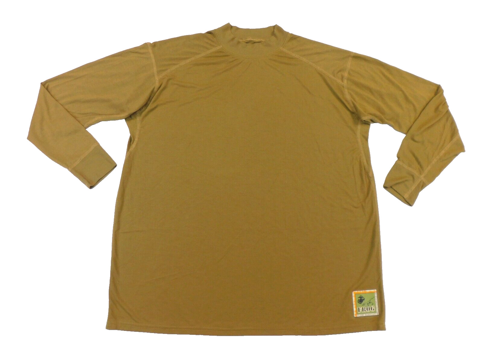USMC XGO FROG FR Shirt XX-Large 2XL Silk Weight Coyote Long Sleeve US Marine NEW