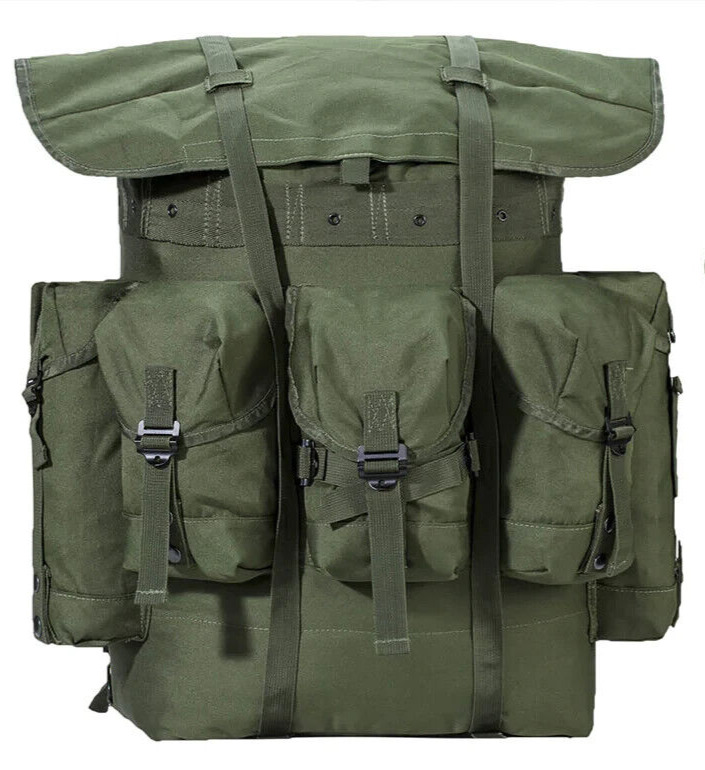 AKMAX Military Large ALICE Pack Rucksack Army Bag  OD, No Frame Included