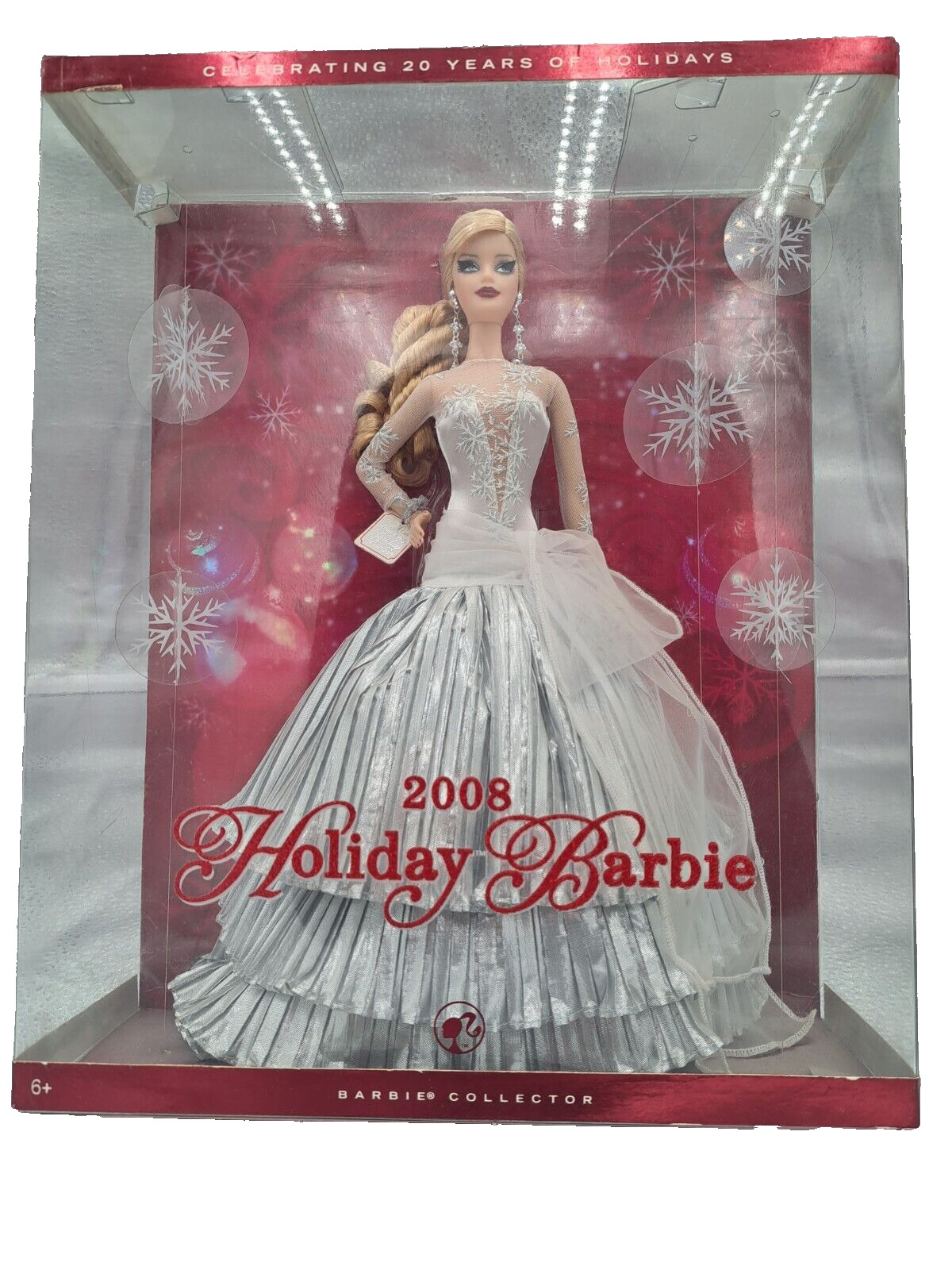 2008  Holiday Barbie Doll (Blonde) \