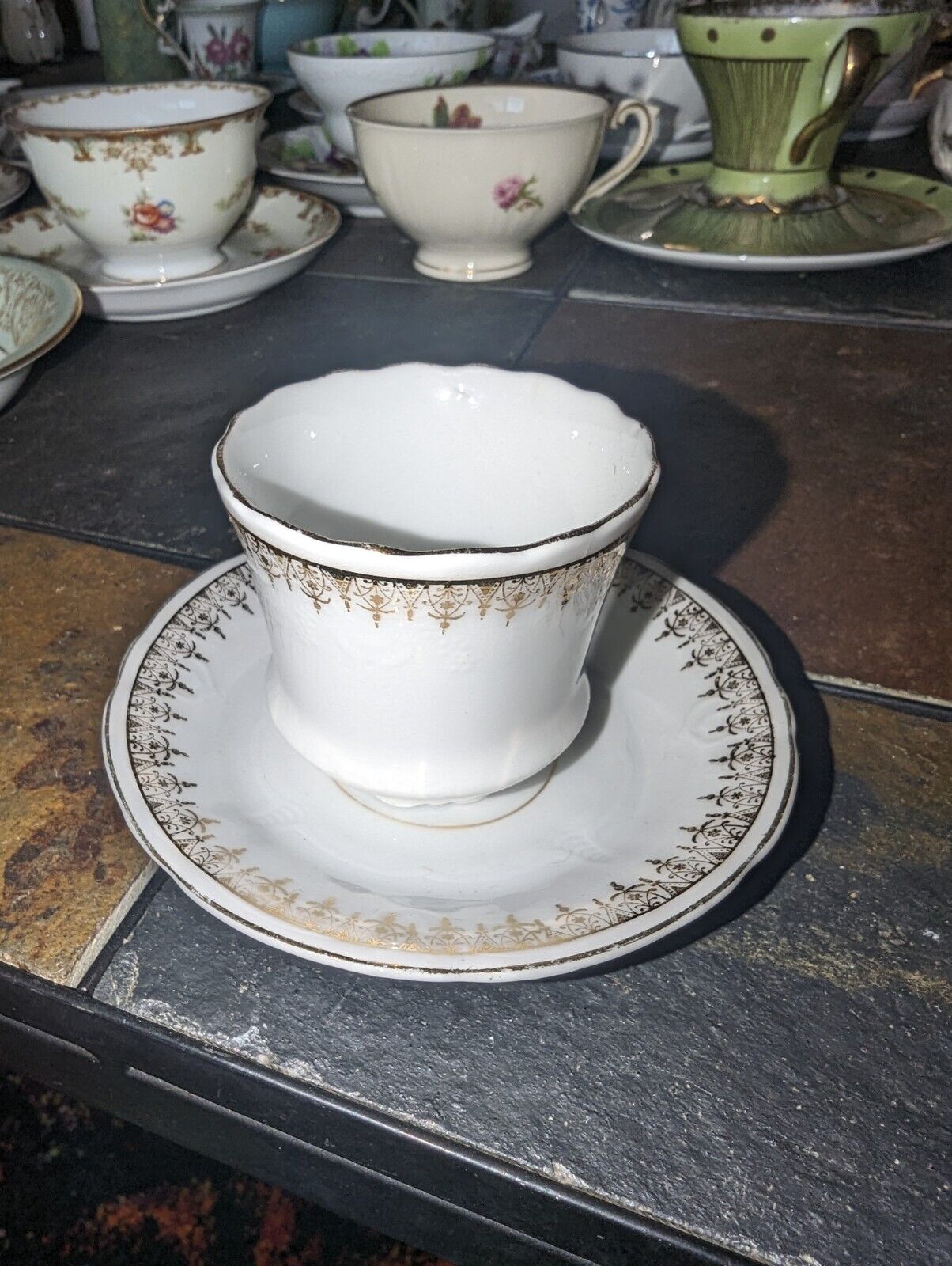 German Porcelain/Gold Tea Set /Fine China