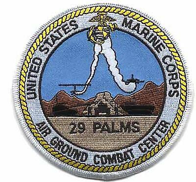 Marine Corps 29 Palms Combat Center Patch - USMC Twenty-Nine Stumps Patch - kill