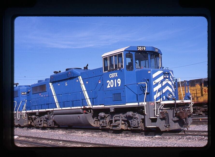 Original Railroad Slide CEFX 2019 GP20D at Houston, TX