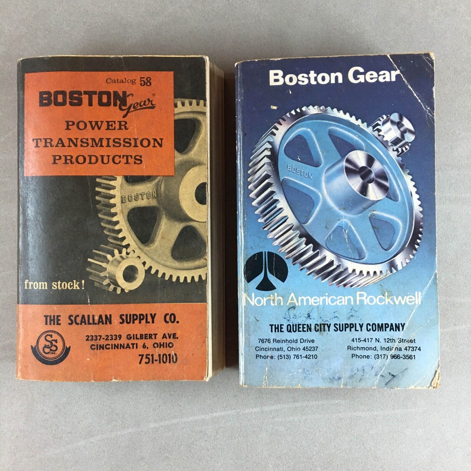 Vintage Boston Gear Power Transmission Catalogs 58 And 60 Cincinnati