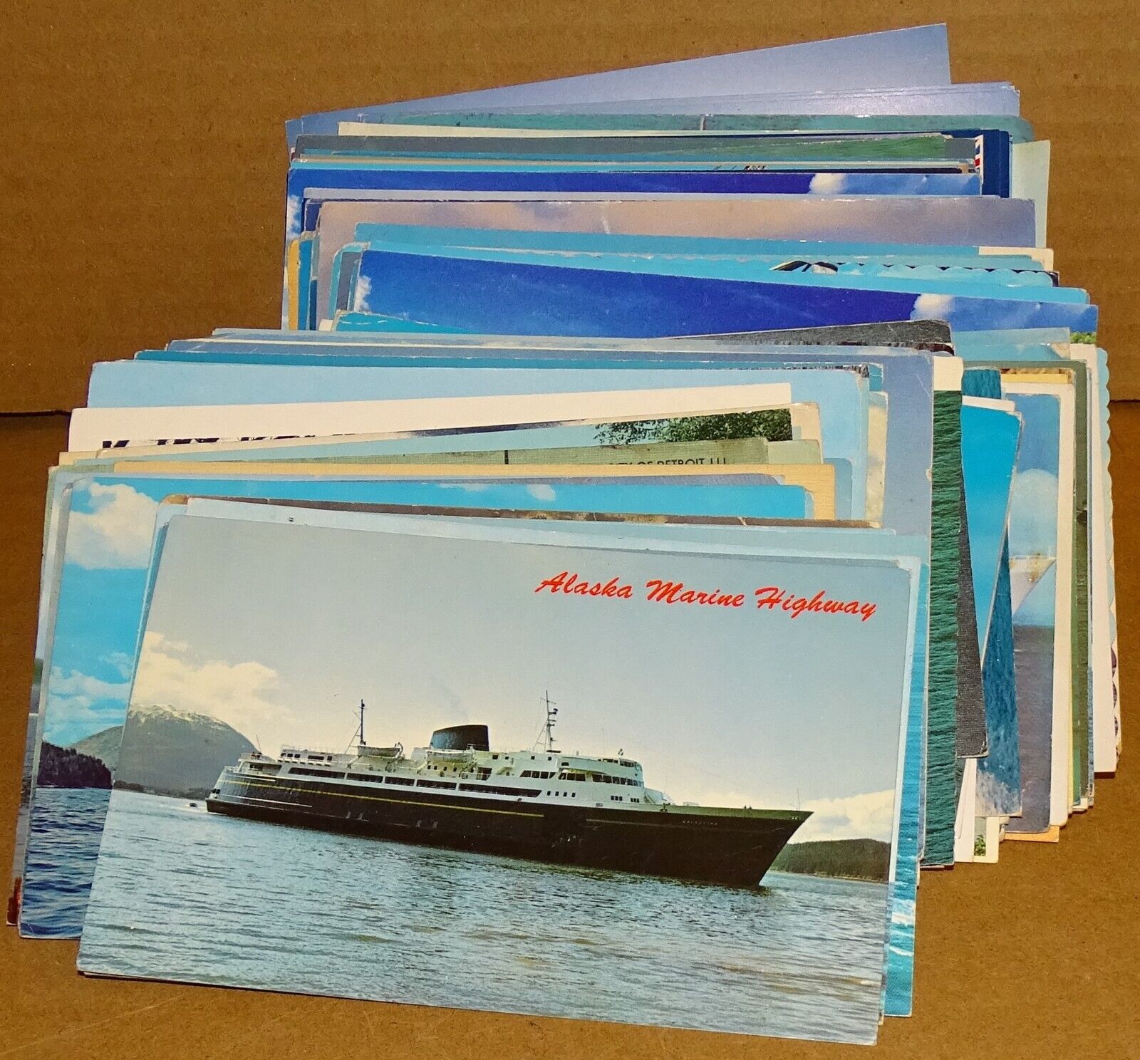 Ships, Boats, Nautical Themed - 230 Postcards from estate sale