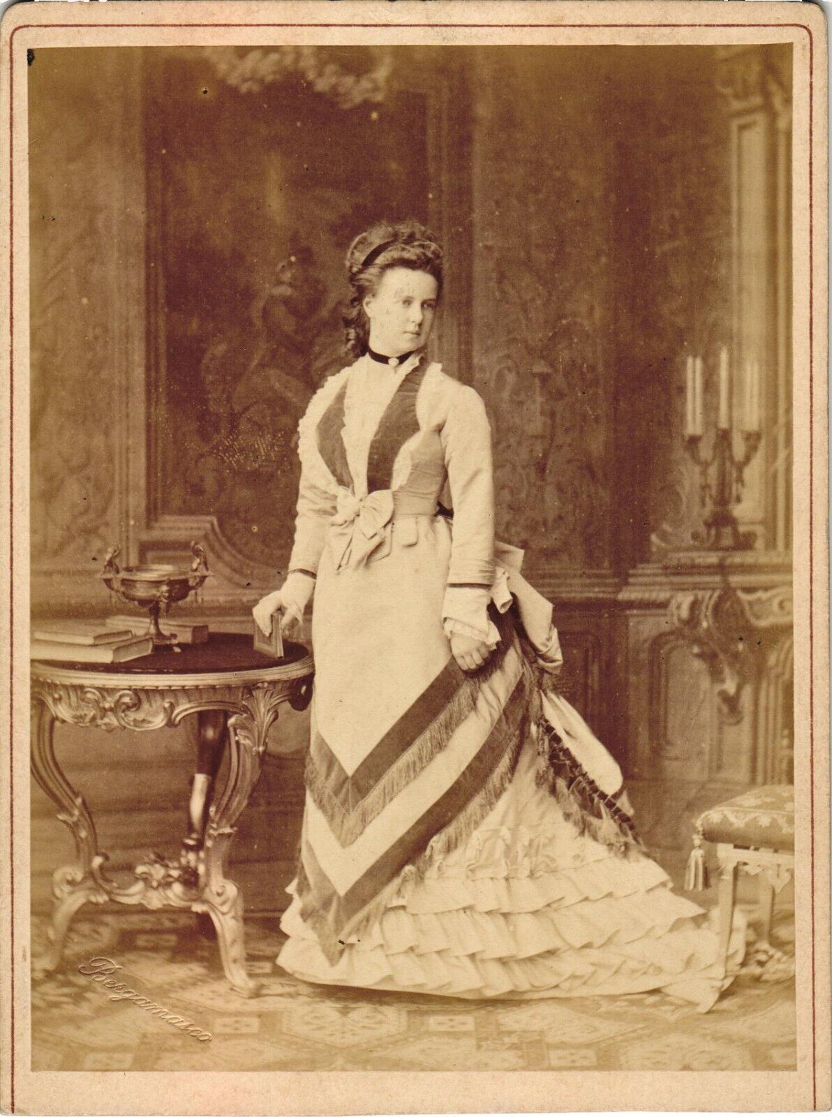 ROYAL Vintage Cabinet Card -Grand Duchess Maria Alexandrovna of Russia 1853-1920