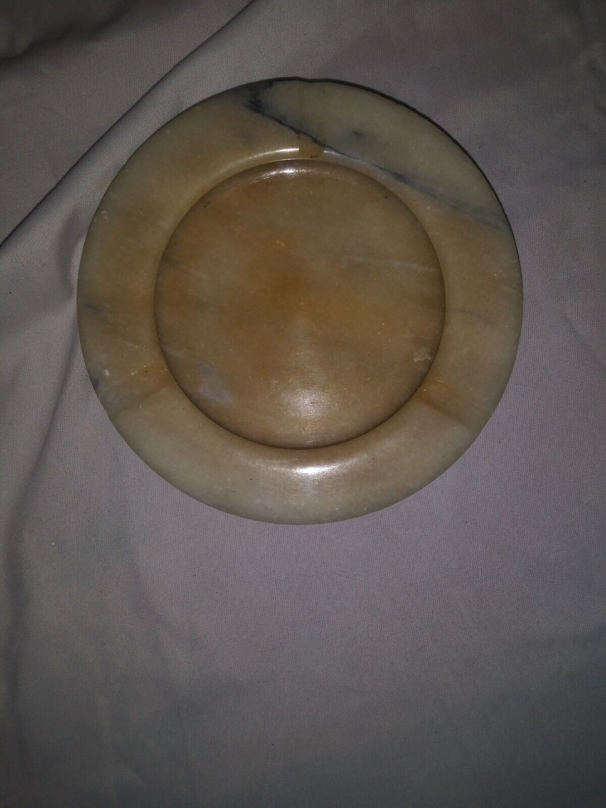 vintage marble ashtray