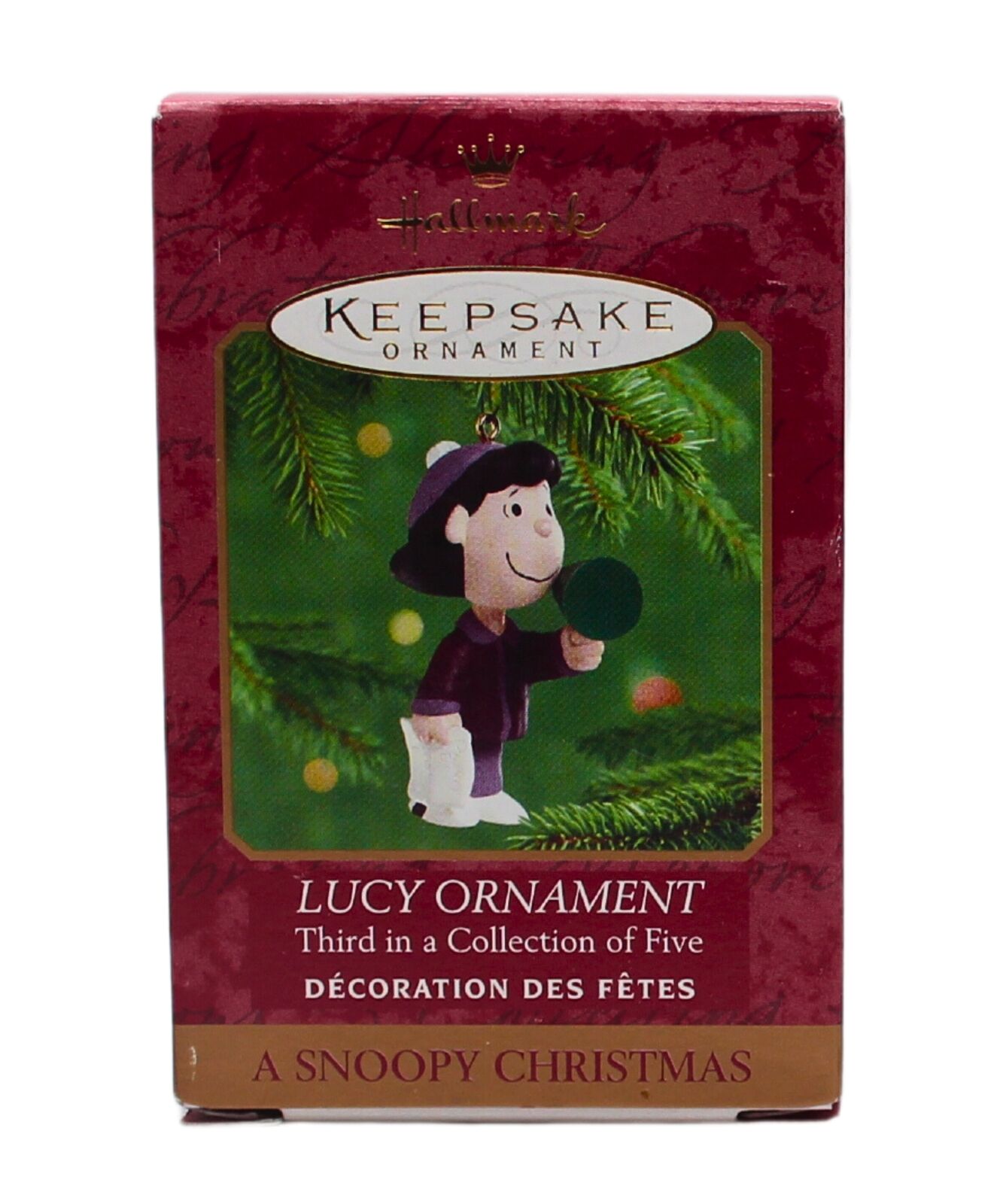 Hallmark Ornament: 2000 Peanuts\' Lucy | QRP4174 | 50th Anniversary