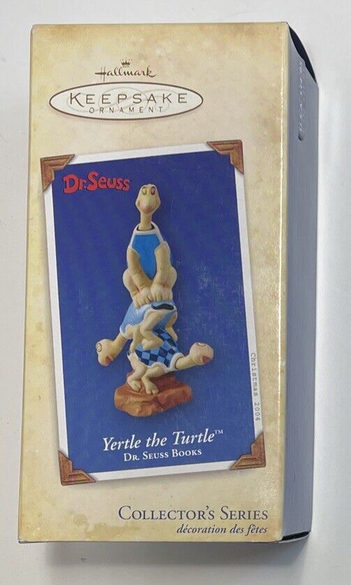 2004 Hallmark Keepsake Ornament Collector’s Series Dr. Seuss Yertle The Turtle