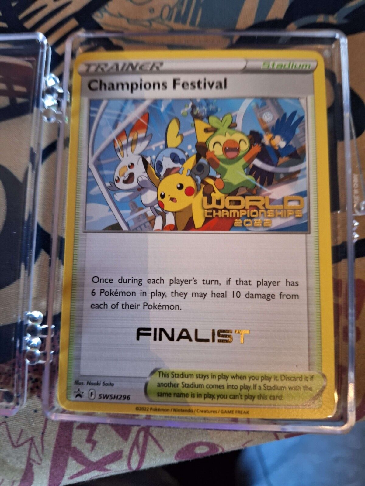 Pokemon Card Champions Festival 2022 Finalist - Semi - Quarter World Champ
