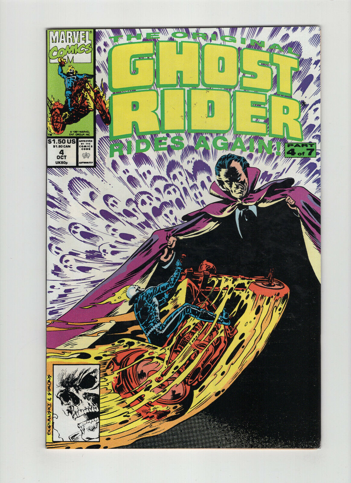The Original Ghost Rider Rides Again #4 (1991, Marvel Comics)