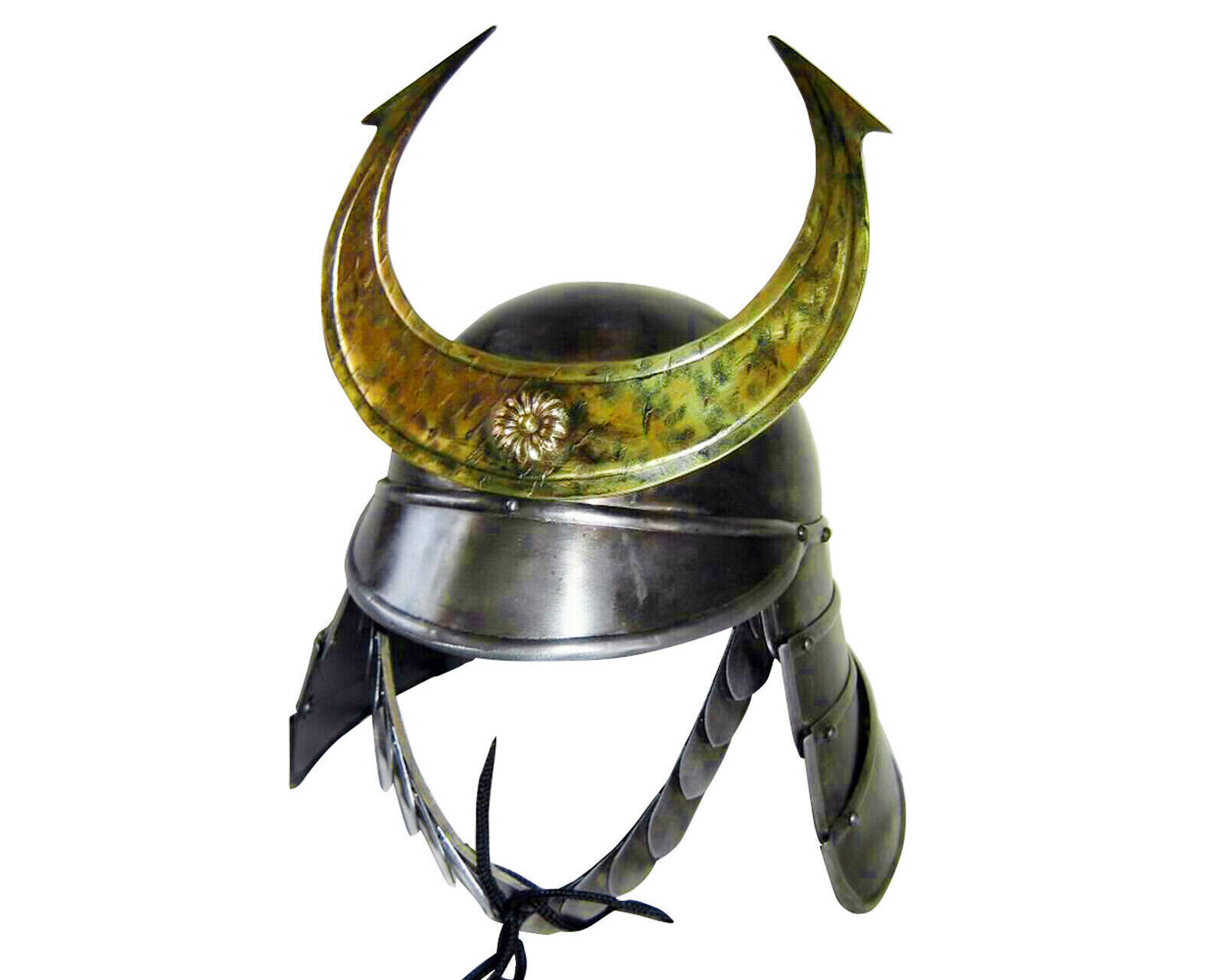 18 GA Medieval SAMURAI HELMET Knight Helmet Replica Helmet With Liner