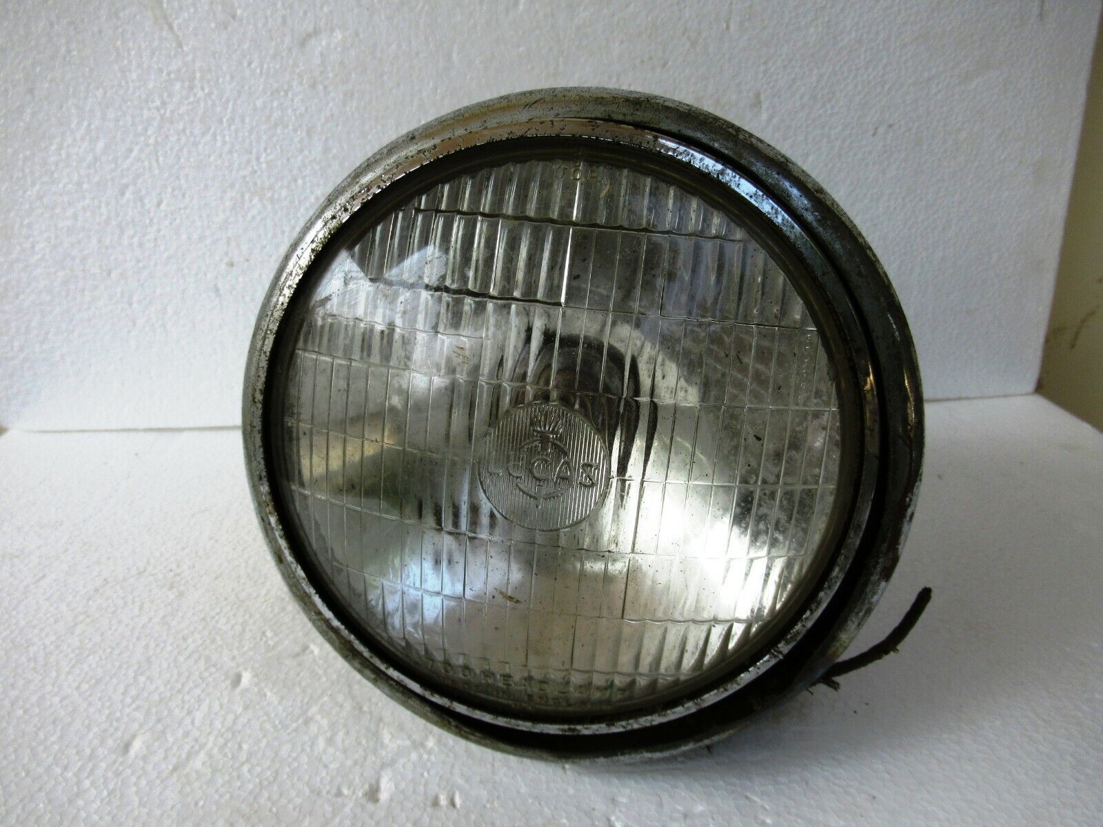 Vintage Lucas 700 Headlamp Light Lamp Antique Motor Car Light Made In England \