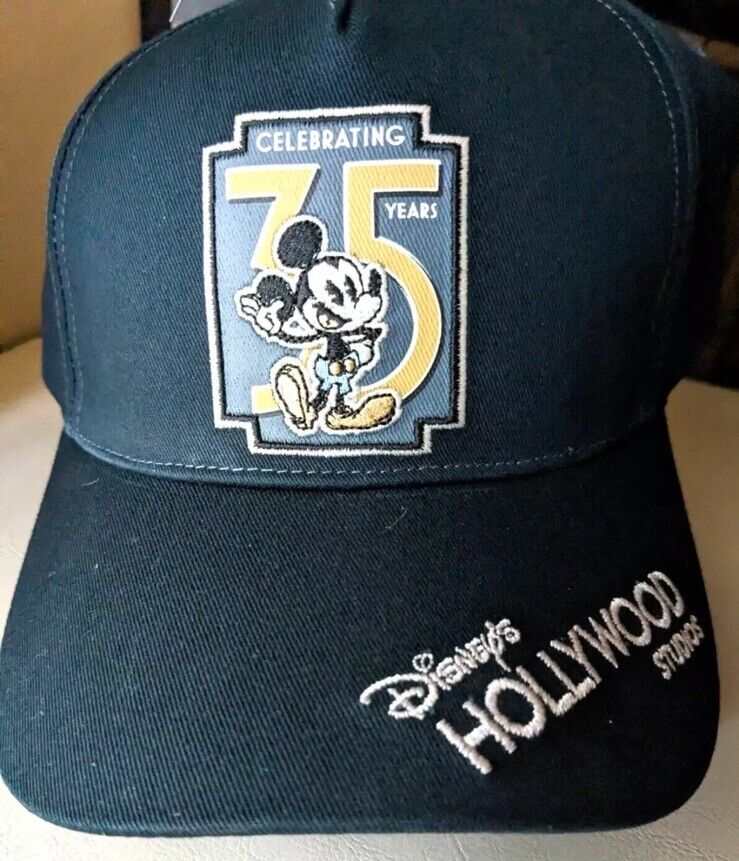 Disney Parks Mickey Baseball Cap Hat Hollywood Studios 35th Anniversary NEW